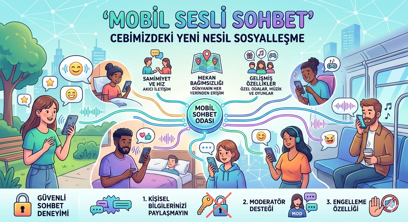 Mobil Sesli Sohbet Cebimizdeki Yeni Nesil Sosyalleşme Adresi Mobildun